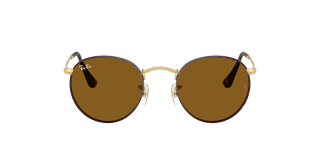 Óculos de sol Ray Ban 0RB3447 ROUND METAL Castanho Redonda - 2