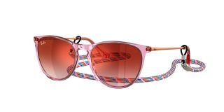 Óculos de sol Ray Ban Junior 0RJ9060S JUNIOR ERIKA Lilás Redonda - 1