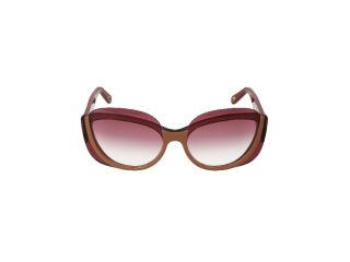 Óculos de sol Chloé CE754S Rosa/Vermelho-Púrpura Borboleta - 2