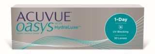 Lentes de contacto Diárias Acuvue Oasys 1-Day with Hydraluxe 30 unidade Lentes de contacto Diárias Acuvue Oasys 1-Day with Hydraluxe 30 unidade