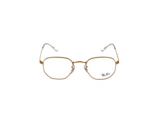 Óculos Ray Ban 0RX6448 Dourados Quadrada - 2