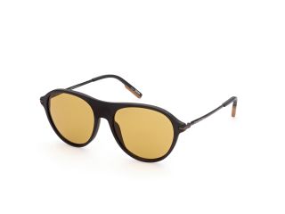 Óculos de sol Ermenegildo Zegna EZ0152 Castanho Aviador - 1
