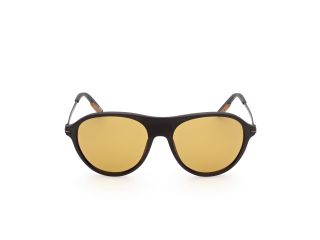 Óculos de sol Ermenegildo Zegna EZ0152 Castanho Aviador - 2