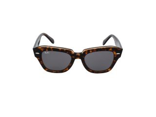 Óculos de sol Ray Ban 0RB2186 STATE STREET Castanho Quadrada - 2