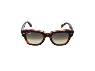 Óculos de sol Ray Ban 0RB2186 STATE STREET Rosa/Vermelho-Púrpura Quadrada - 2