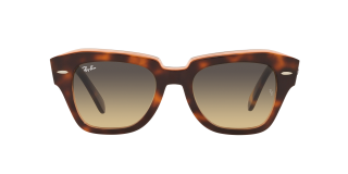 Óculos de sol Ray Ban 0RB2186 STATE STREET Castanho Quadrada - 2