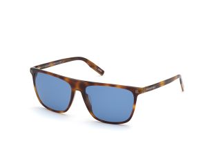 Óculos de sol Ermenegildo Zegna EZ0169 Castanho Retangular - 1
