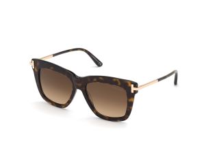 Óculos de sol Tom Ford FT0822 DASHA Castanho Quadrada - 1
