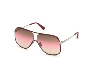 Óculos de sol Tom Ford FT0841 BRADY Prateados Quadrada - 1
