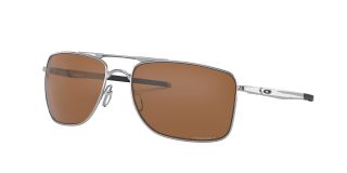 Óculos de sol Oakley 0OO4124 GAUGE 8 Dourados Retangular - 1