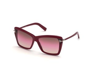 Óculos de sol Tom Ford FT0849 LEAH Grená Borboleta - 1
