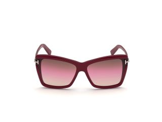 Óculos de sol Tom Ford FT0849 LEAH Grená Borboleta - 2