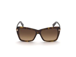 Óculos de sol Tom Ford FT0849 LEAH Castanho Borboleta - 2
