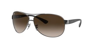 Óculos de sol Ray Ban 0RB3386 RB3386 Prateados Aviador - 1