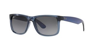 Óculos de sol Ray Ban 0RB4165 JUSTIN Azul Quadrada - 1