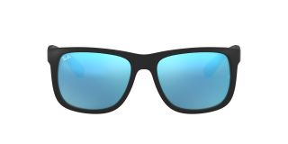 Óculos de sol Ray Ban 0RB4165 JUSTIN Preto Quadrada - 2