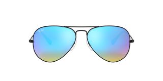 Óculos de sol Ray Ban 0RB3025 AVIATOR LARGE METAL Preto Aviador - 2