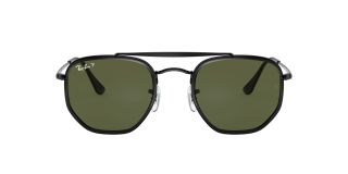 Óculos de sol Ray Ban 0RB3648M THE MARSHAL II Preto Quadrada - 2