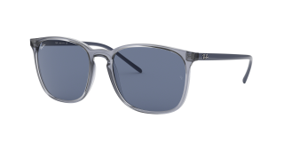 Óculos de sol Ray Ban 0RB4387 Azul Quadrada - 1