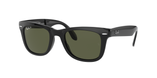 Óculos de sol Ray Ban 0RB4105 FOLDING WAYFARER Preto Quadrada - 1