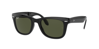 Óculos de sol Ray Ban 0RB4105 FOLDING WAYFARER Preto Quadrada - 1