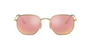 Óculos de sol Ray Ban 0RB3548N HEXAGONAL Dourados Quadrada - 2