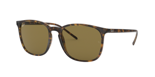 Óculos de sol Ray Ban 0RB4387 Castanho Quadrada - 1