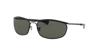Óculos de sol Ray Ban 0RB3119M OLYMPIAN I DELUXE Preto Ovalada - 1