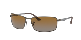 Óculos de sol Ray Ban 0RB3498 N/A Cinzento Retangular - 2