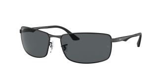 Óculos de sol Ray Ban 0RB3498 N/A Preto Retangular - 1