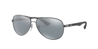 Óculos de sol Ray Ban 0RB8313 CARBON FIBRE Prateados Aviador - 1