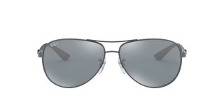 Óculos de sol Ray Ban 0RB8313 CARBON FIBRE Prateados Aviador - 2