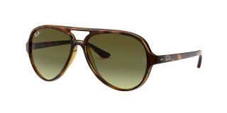 Óculos de sol Ray Ban 0RB4125 CATS 5000 Castanho Aviador - 1