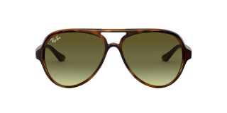 Óculos de sol Ray Ban 0RB4125 CATS 5000 Castanho Aviador - 2