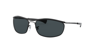 Óculos de sol Ray Ban 0RB3119M OLYMPIAN I DELUXE Preto Ovalada - 1