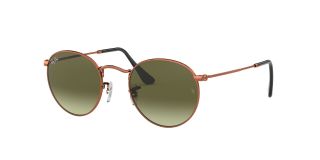 Óculos de sol Ray Ban 0RB3447 ROUND METAL Dourados Redonda - 1