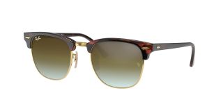 Óculos de sol Ray Ban 0RB3016 CLUBMASTER Vermelho Quadrada - 1
