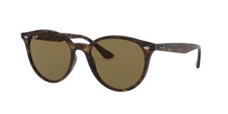 Óculos de sol Ray Ban 0RB4305 Castanho Redonda - 1