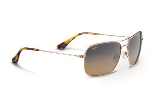 Óculos de sol Maui Jim HS246 WIKI WIKI Prateados Retangular