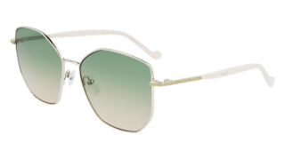 Óculos de sol Liu Jo LJ144S Dourados Retangular - 1