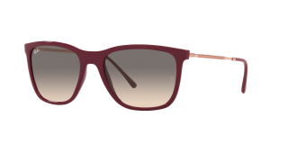 Óculos de sol Ray Ban 0RB4344 Vermelho Retangular - 1