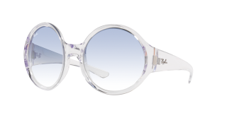Óculos de sol Ray Ban 0RB4345 Transparente Redonda - 1