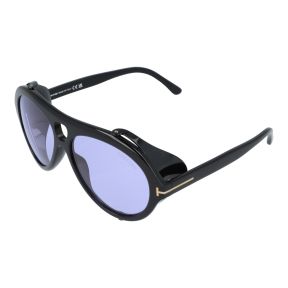 Óculos de sol Tom Ford FT0882 NEUGHMAN Preto Aviador - 1