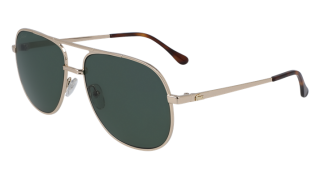 Óculos de sol Lacoste L222SG Dourados Aviador - 1