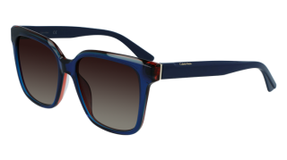Óculos de sol Calvin Klein CK21530S Azul Retangular - 2