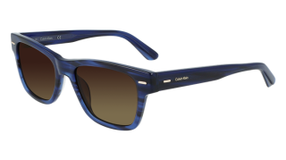 Óculos de sol Calvin Klein CK21528S Azul Retangular - 2