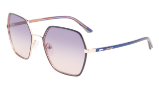 Óculos de sol Calvin Klein CK21131S Azul Retangular - 2