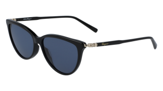 Óculos de sol SALVATORE FERRAGAMO SF2870S Preto Ovalada - 1