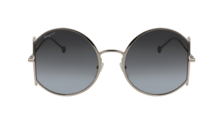 Óculos de sol SALVATORE FERRAGAMO SF244S Cinzento Redonda - 2
