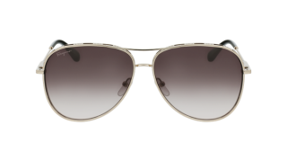 Óculos de sol SALVATORE FERRAGAMO SF268S Rosa/Vermelho-Púrpura Aviador - 2